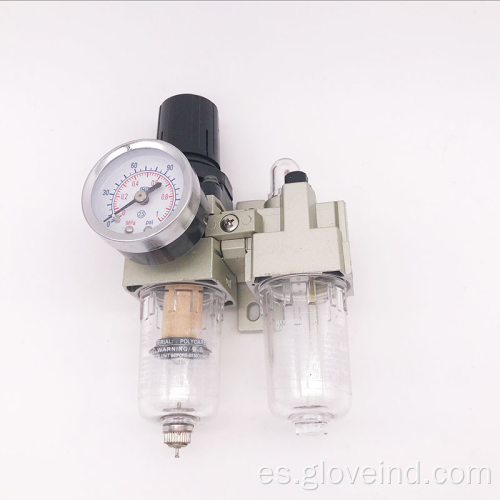 Regulador de presión del filtro de aire Unidad de tratamiento de la fuente de aire